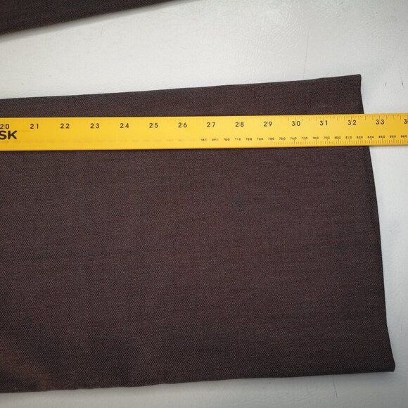 Anne Taylor Factory Ladies Size 12 Dark Rose Slight Flare Dress Pants - Picture 12 of 12